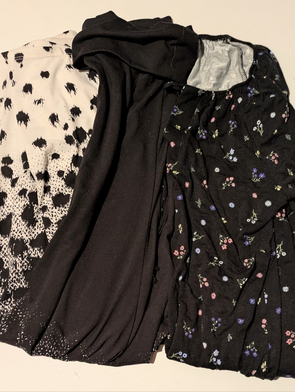 LuLaRoe Black Based XS Maxi & Debra